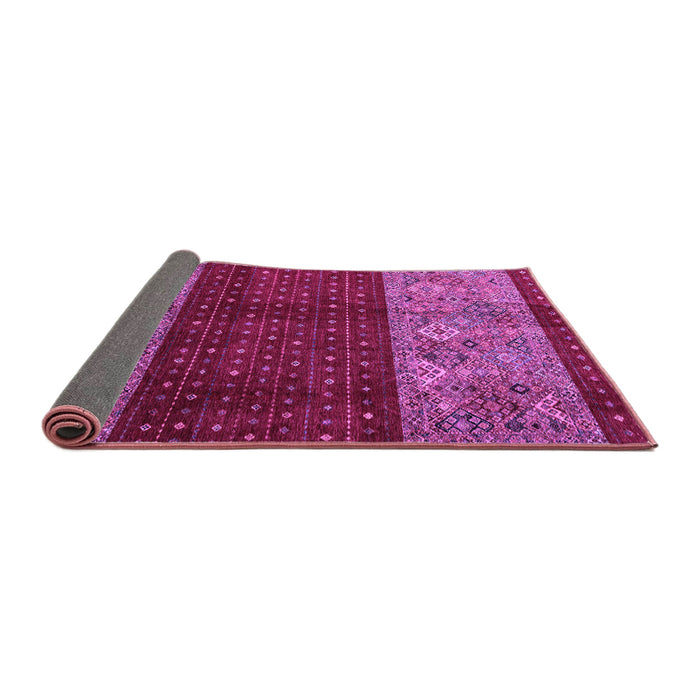 Sideview of Southwestern Purple Country Rug, abs4168pur
