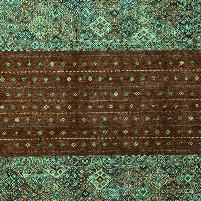 Southwestern Turquoise Country Rug, abs4168turq