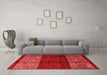 Country Red Washable Rugs