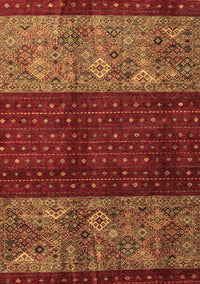 Southwestern Brown Country Rug, abs4168brn