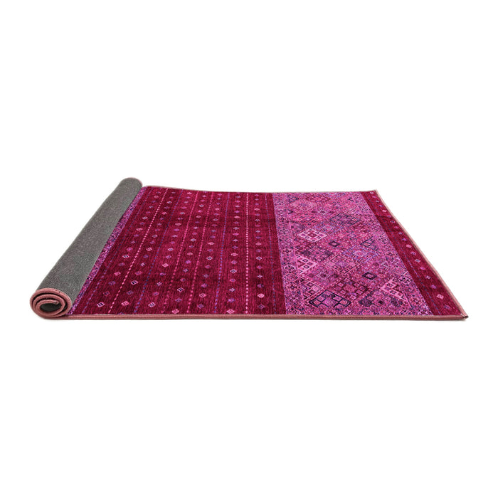 Sideview of Southwestern Pink Country Rug, abs4168pnk