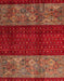 Abstract Chestnut Red Southwestern Rug, abs4168