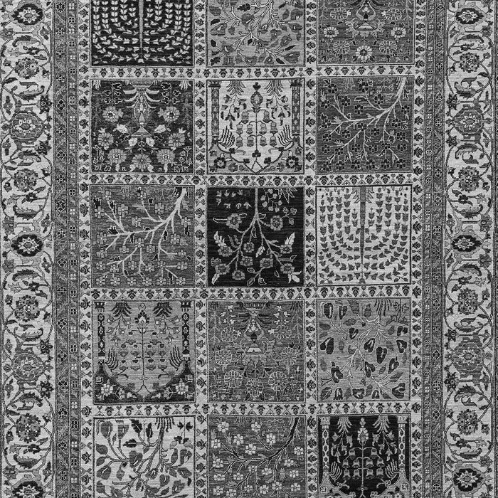 Machine Washable Abstract Gray Modern Rug, wshabs4169gry