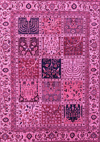 Abstract Pink Modern Rug, abs4169pnk