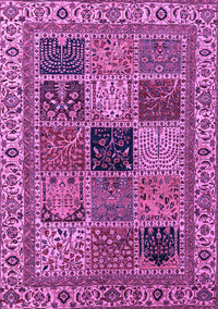 Abstract Purple Modern Rug, abs4169pur