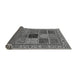 Sideview of Abstract Gray Modern Rug, abs4169gry