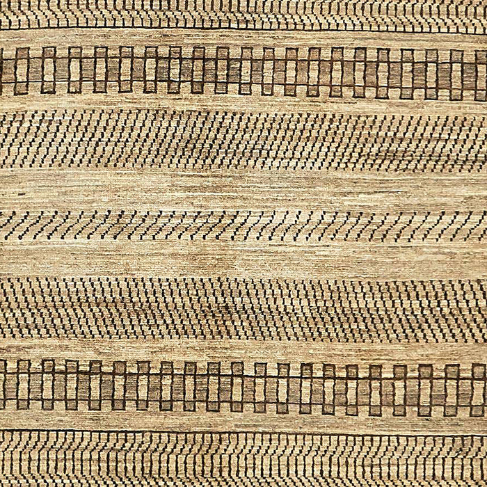 Abstract Brown Gold Modern Rug, abs416