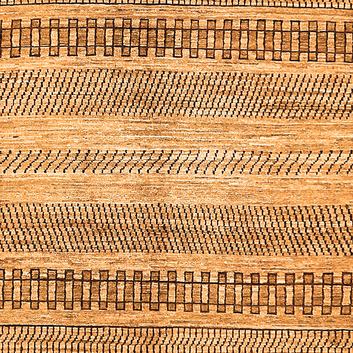 Abstract Orange Modern Rug, abs416org