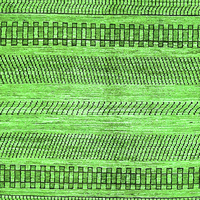 Abstract Green Modern Rug, abs416grn