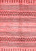 Abstract Red Modern Area Rugs