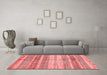 Modern Red Washable Rugs