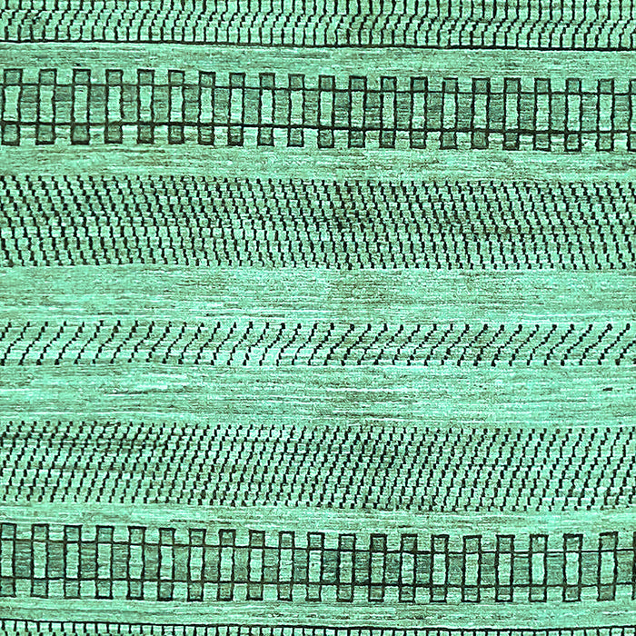 Abstract Turquoise Modern Rug, abs416turq