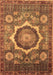 Abstract Brown Modern Rug, abs4170brn