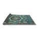 Sideview of Abstract Light Blue Modern Rug, abs4170lblu