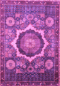 Abstract Purple Modern Rug, abs4170pur