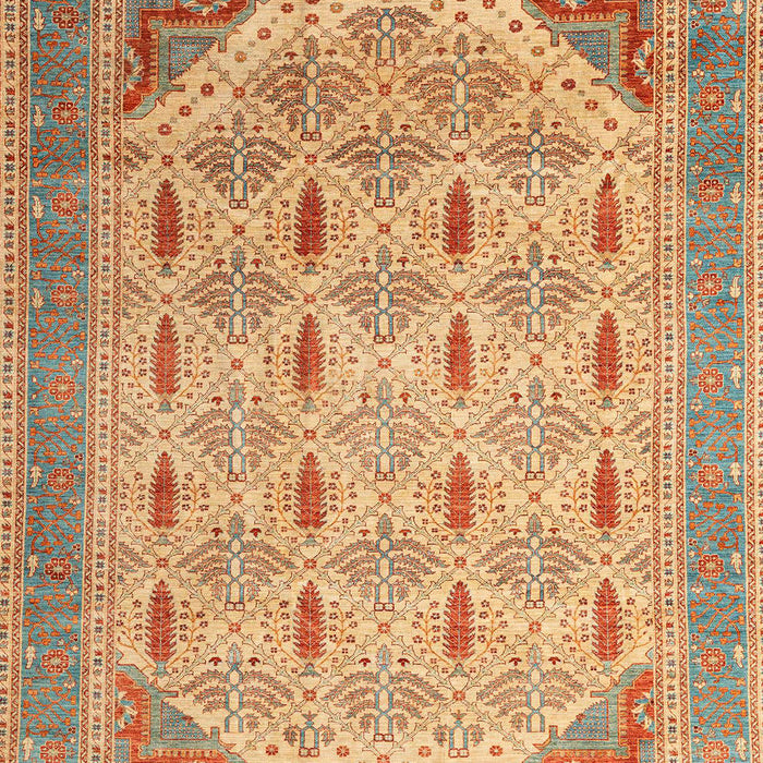 Abstract Chocolate Brown Modern Rug, abs4171