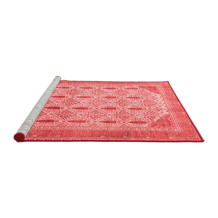 Modern Red Washable Rugs