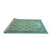 Sideview of Machine Washable Abstract Light Blue Modern Rug, wshabs4171lblu