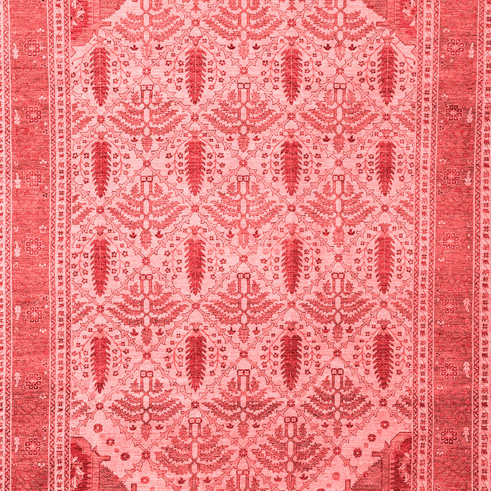 Abstract Red Modern Area Rugs