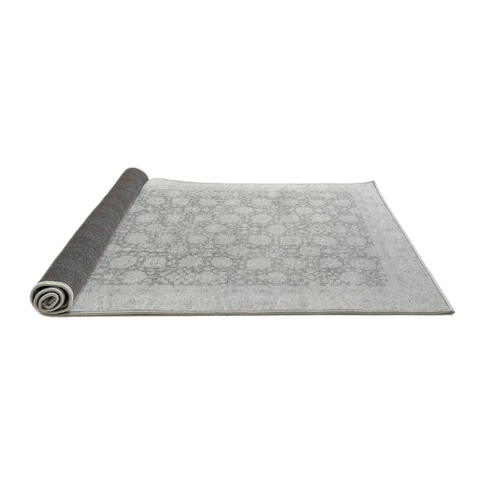 Sideview of Oriental Gray Modern Rug, abs4172gry
