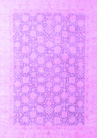 Oriental Purple Modern Rug, abs4172pur