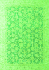 Oriental Green Modern Rug, abs4172grn