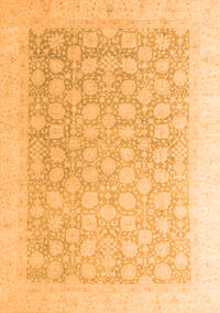 Oriental Orange Modern Rug, abs4172org