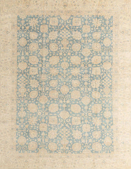 Abstract Sand Brown Oriental Rug, abs4172