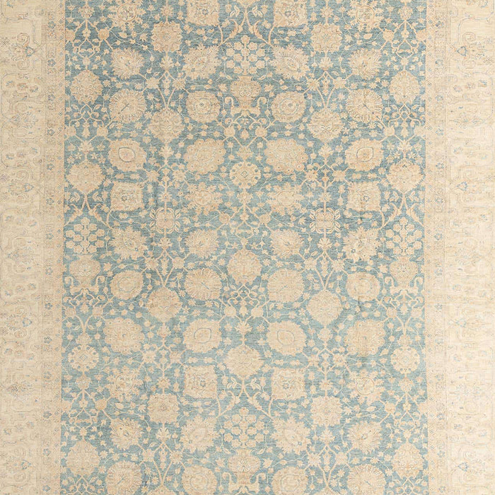 Abstract Sand Brown Oriental Rug, abs4172