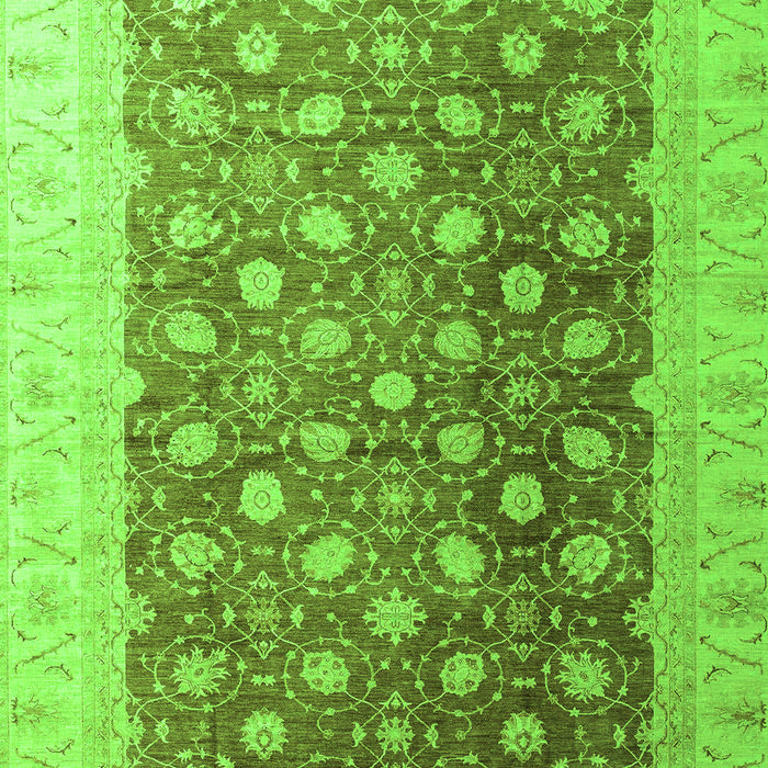 Oriental Green Traditional Rug, abs4173grn