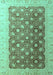 Oriental Turquoise Traditional Rug, abs4173turq