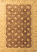 Oriental Brown Traditional Rug, abs4173brn