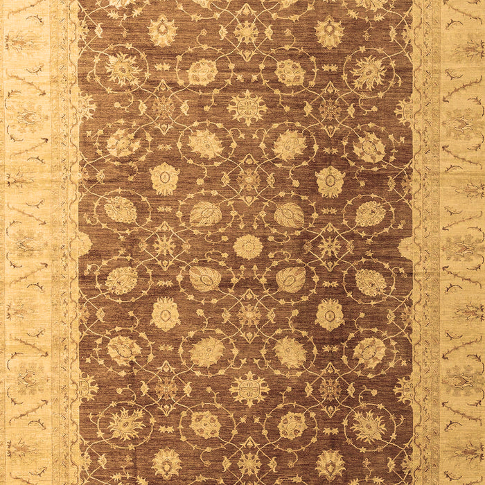 Oriental Brown Traditional Rug, abs4173brn