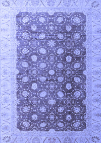 Oriental Blue Traditional Rug, abs4173blu