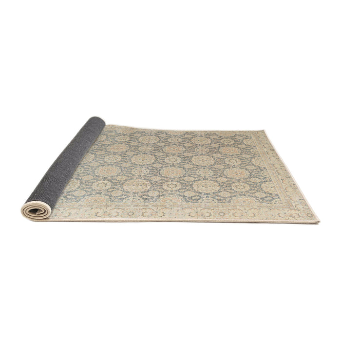 Sideview of Abstract Desert Sand Beige Modern Rug, abs4174