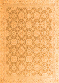 Abstract Orange Modern Rug, abs4174org