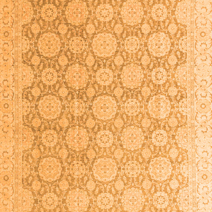 Abstract Orange Modern Rug, abs4174org