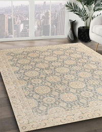 Abstract Desert Sand Beige Modern Rug, abs4174