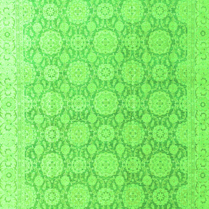 Abstract Green Modern Rug, abs4174grn
