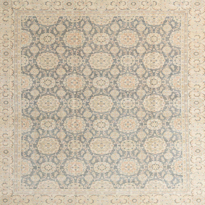 Square Machine Washable Abstract Desert Sand Beige Rug, wshabs4174