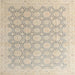 Square Machine Washable Abstract Desert Sand Beige Rug, wshabs4174