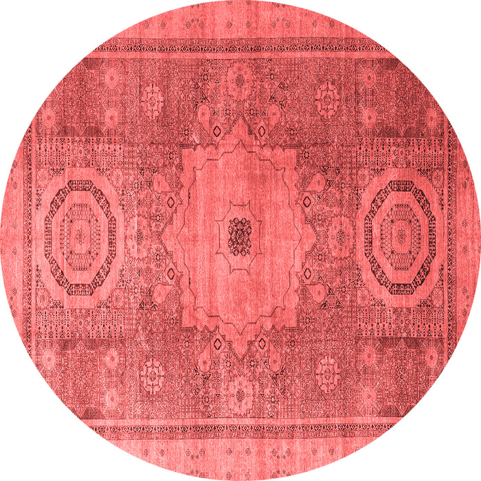 Abstract Red Modern Rug, abs4175red