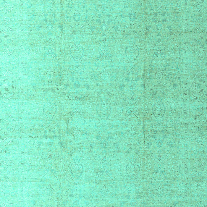 Abstract Turquoise Modern Rug, abs4176turq