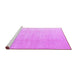 Sideview of Machine Washable Abstract Purple Modern Area Rugs, wshabs4176pur