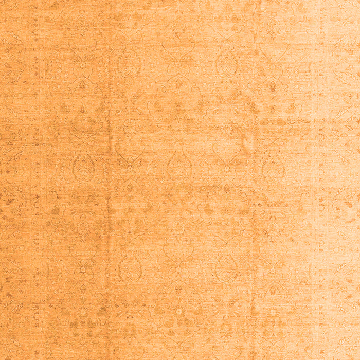 Abstract Orange Modern Rug, abs4176org