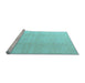 Sideview of Machine Washable Abstract Light Blue Modern Rug, wshabs4176lblu