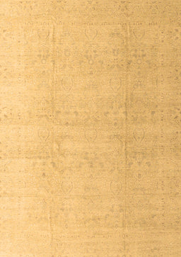 Abstract Brown Modern Rug, abs4176brn