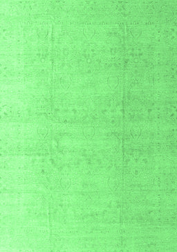 Abstract Emerald Green Modern Rug, abs4176emgrn