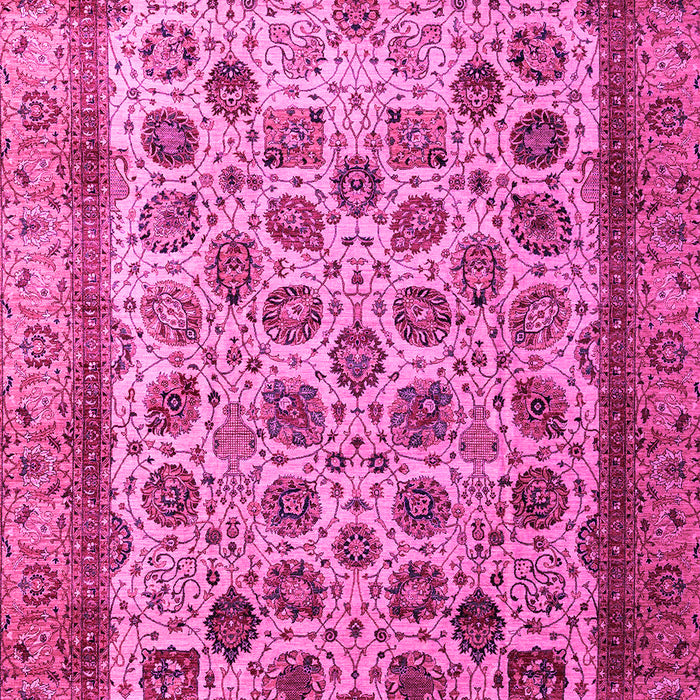 Machine Washable Abstract Pink Modern Rug, wshabs4177pnk