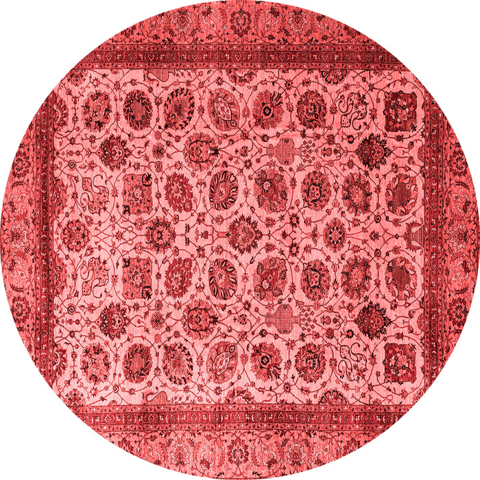 Machine Washable Abstract Red Modern Rug, wshabs4177red